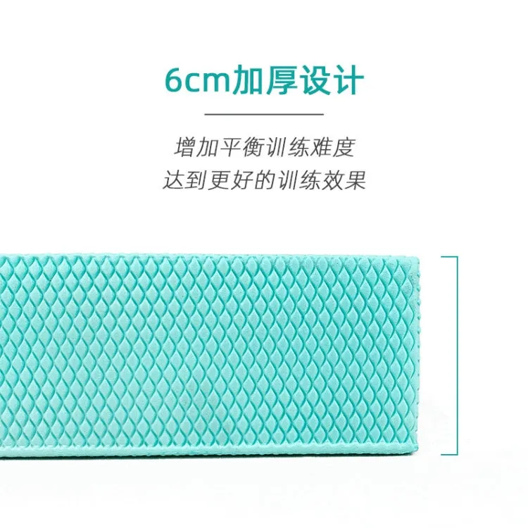 40x50x6cm Balance Mat Sports Kneeling Mat Fitness Flat Support Mat, Specification: Tiffany Blue