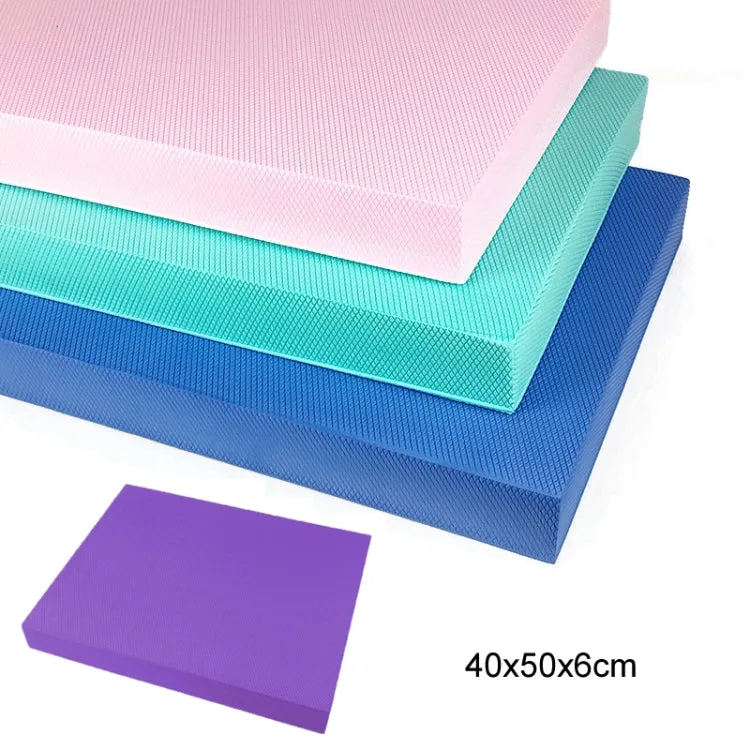 40x50x6cm Balance Mat Sports Kneeling Mat Fitness Flat Support Mat, Specification: Tiffany Blue