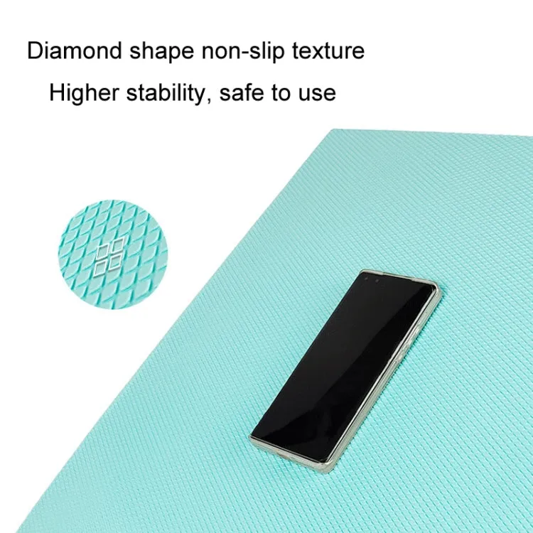 40x50x6cm Balance Mat Sports Kneeling Mat Fitness Flat Support Mat, Specification: Tiffany Blue