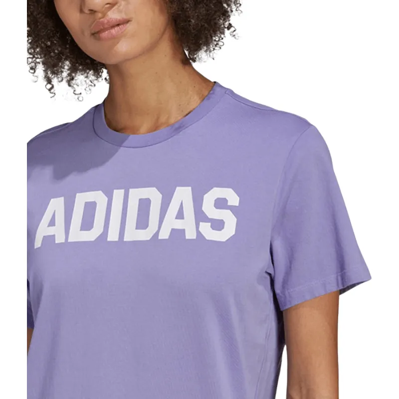 Adidas Womens Light Purple Streetball T-Shirt