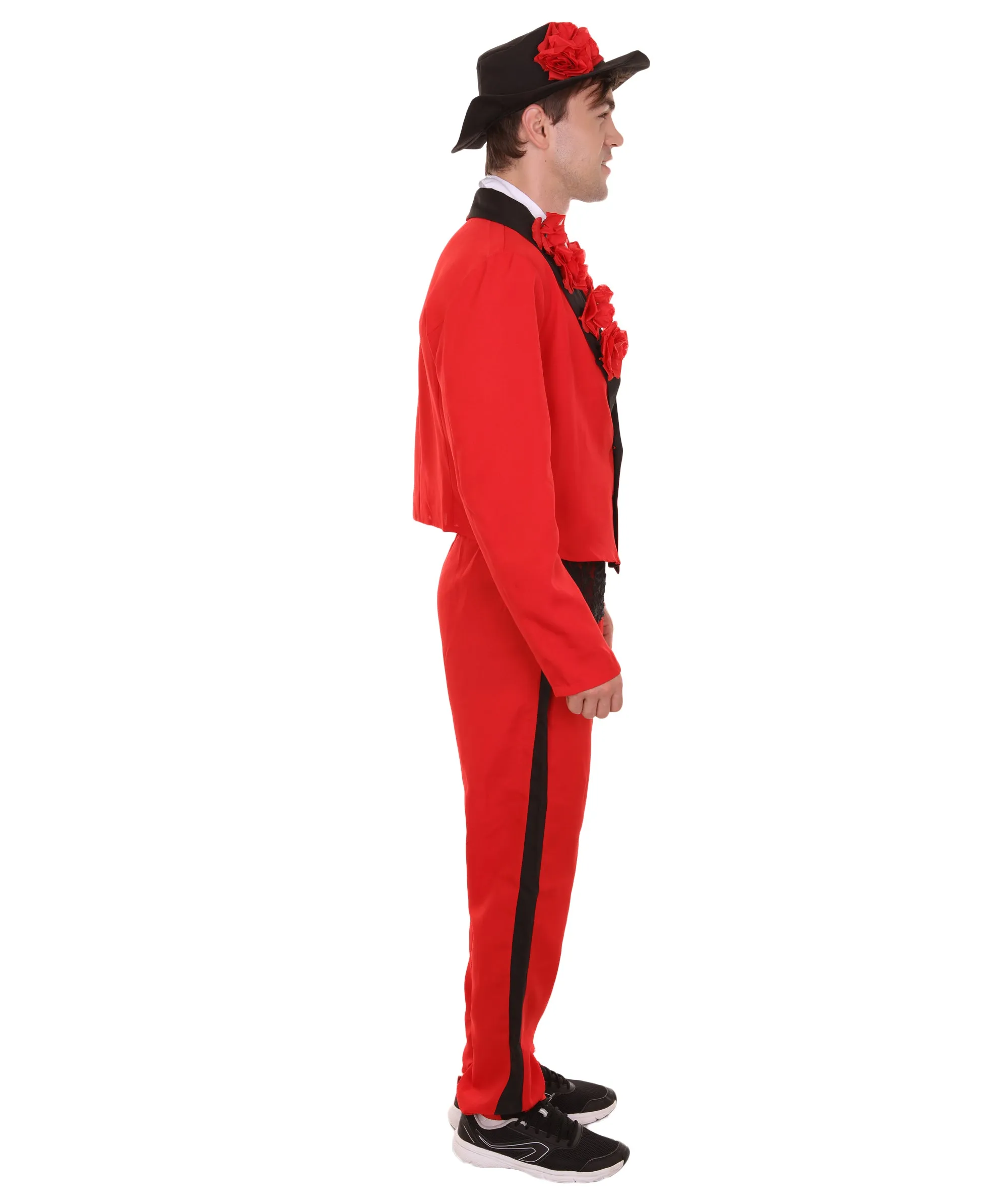 Adult Men's Senor Horror Costume |  Red Cosplay Costume