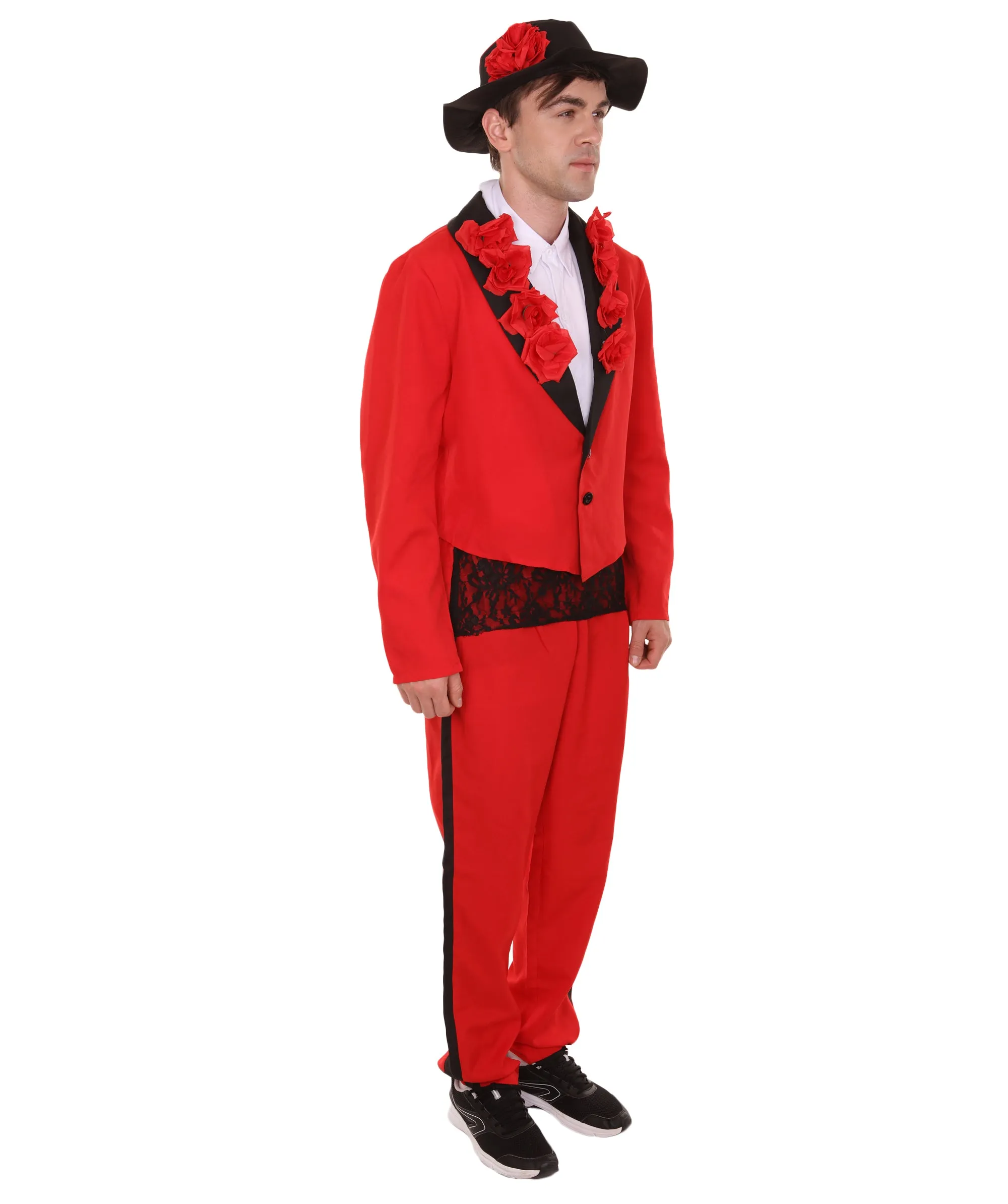 Adult Men's Senor Horror Costume |  Red Cosplay Costume