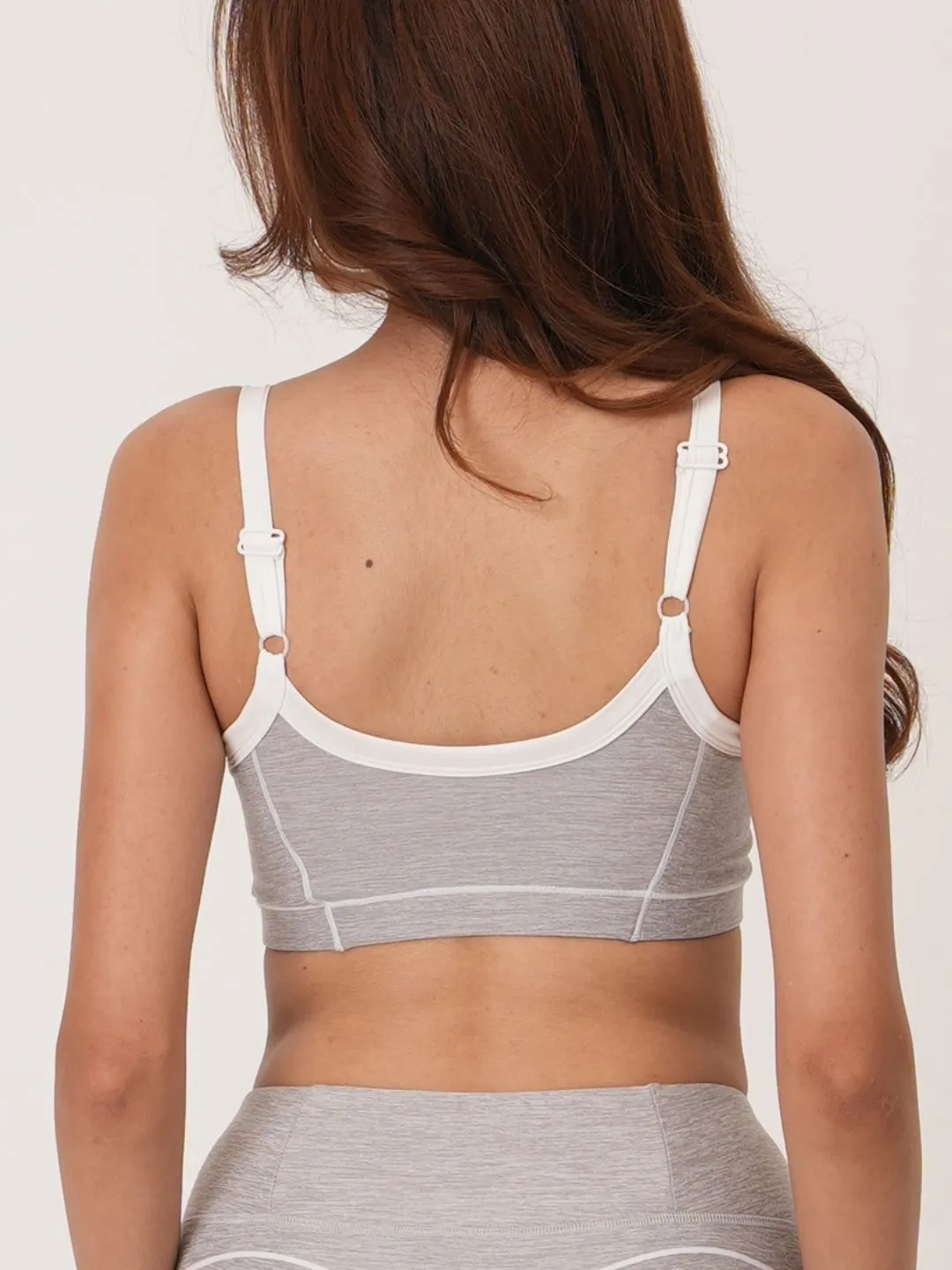 Alpha Bra in Marl Grey