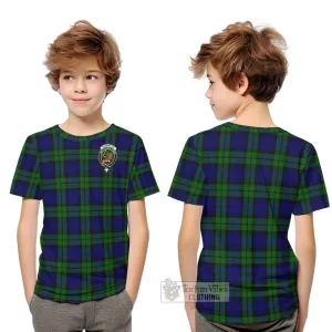 Bannatyne Tartan Kid T-Shirt with Family Crest