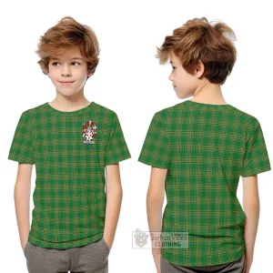 Barran Irish Clan Kid T-Shirt with Coat of Arms