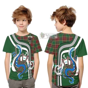 Baxter Tartan Kid T-Shirt with Epic Bagpipe Style