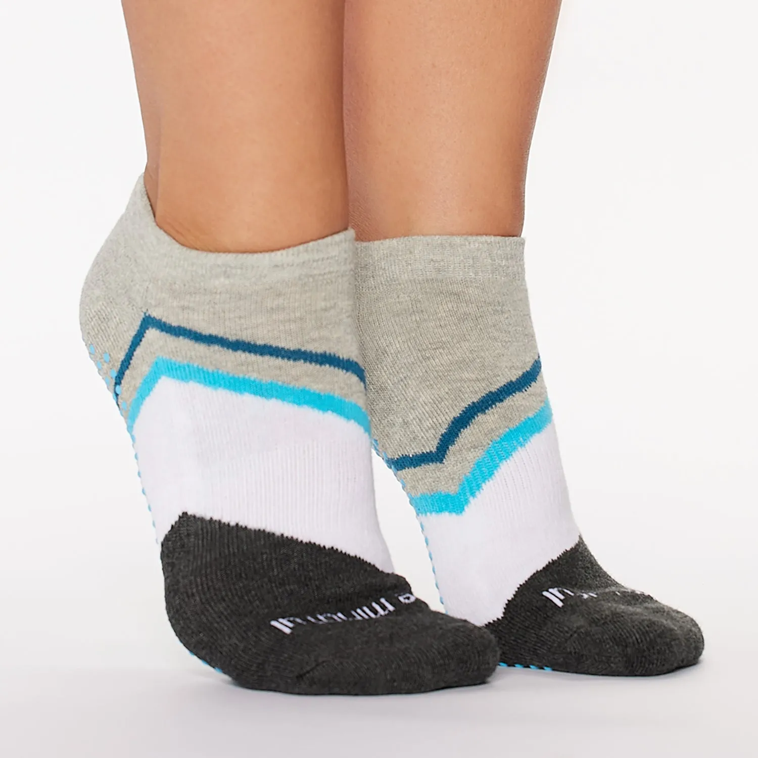 Be Mindful Laila Grip Socks (Island)