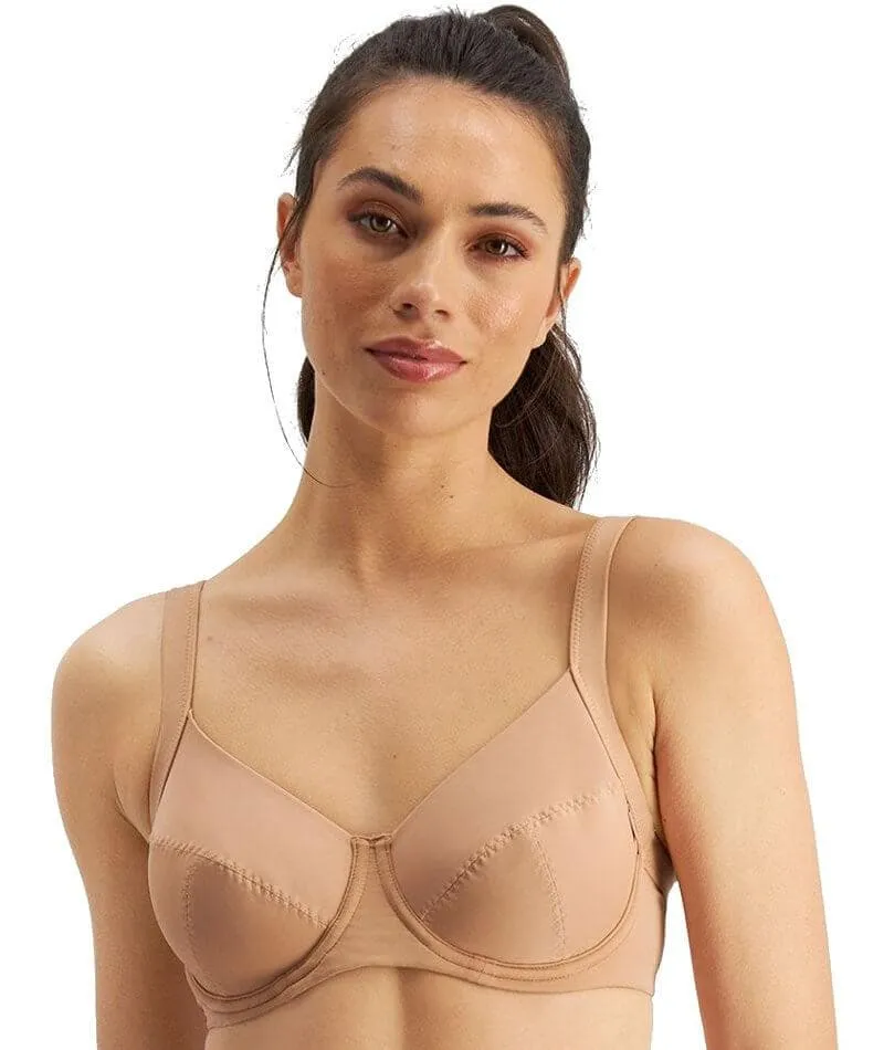 Berlei Euphoria Non-Contour Sports Bra - Blush Latte