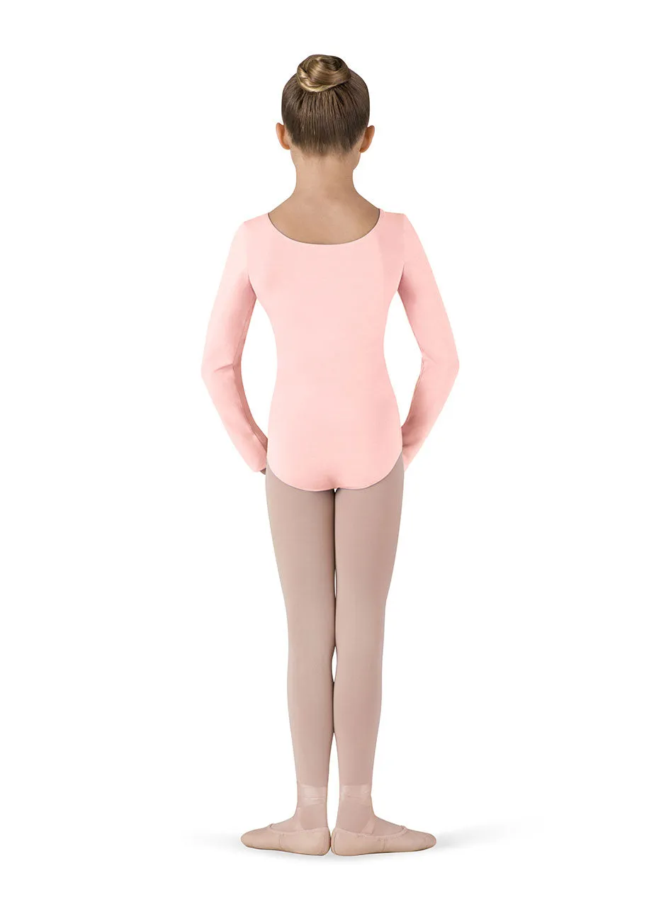 BLOCH GIRLS LONG SLEEVE LEOTARD