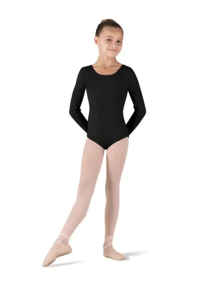 BLOCH GIRLS LONG SLEEVE LEOTARD