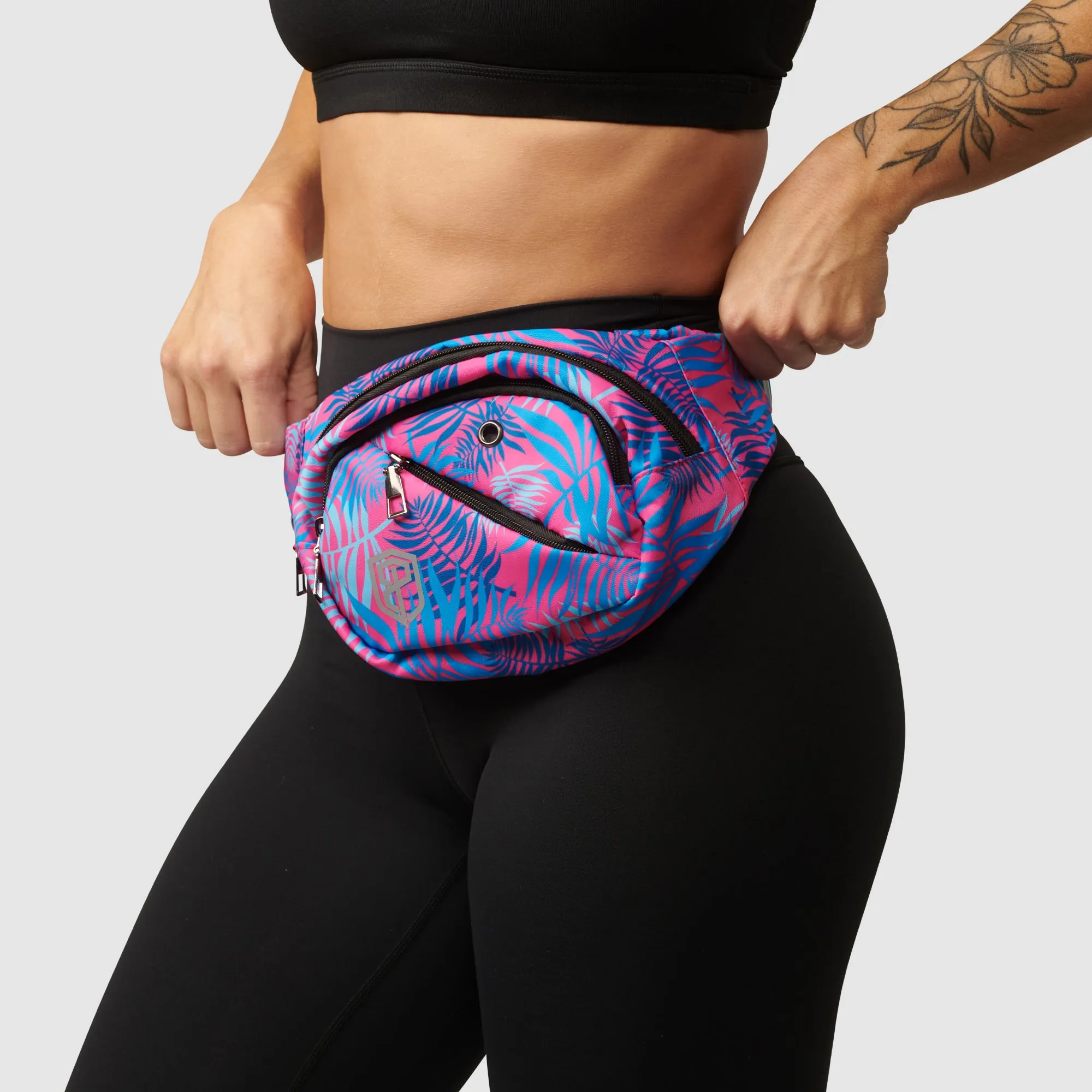 Born Primitive Crew Fanny Pack (Electric Leaves Miami)