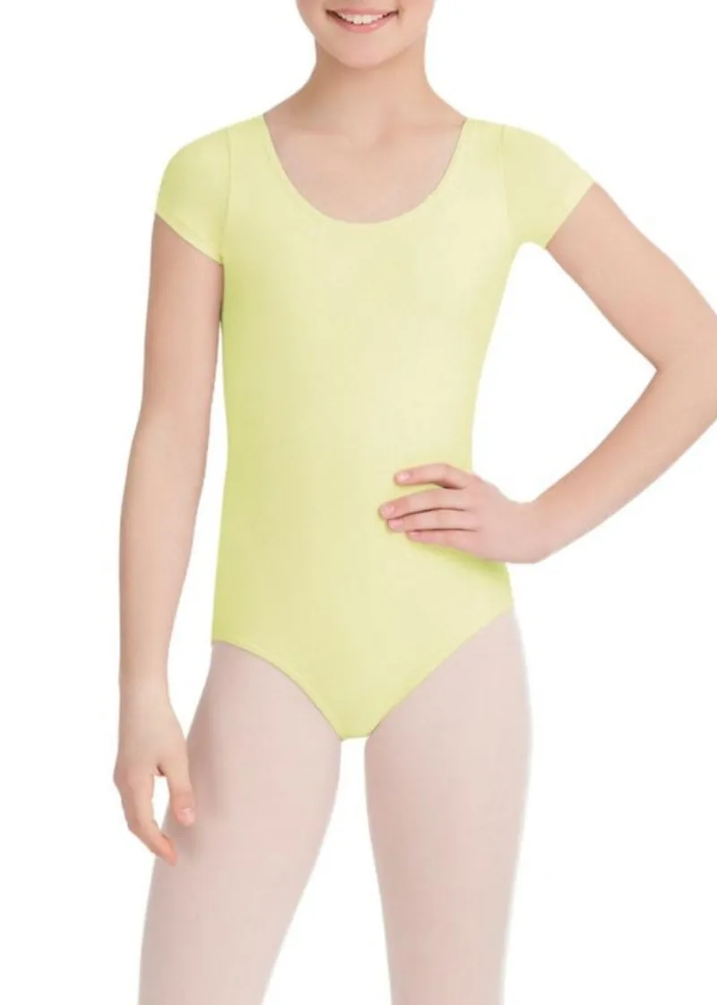 Capezio Classics Youth Cotton Short Sleeve Leotard