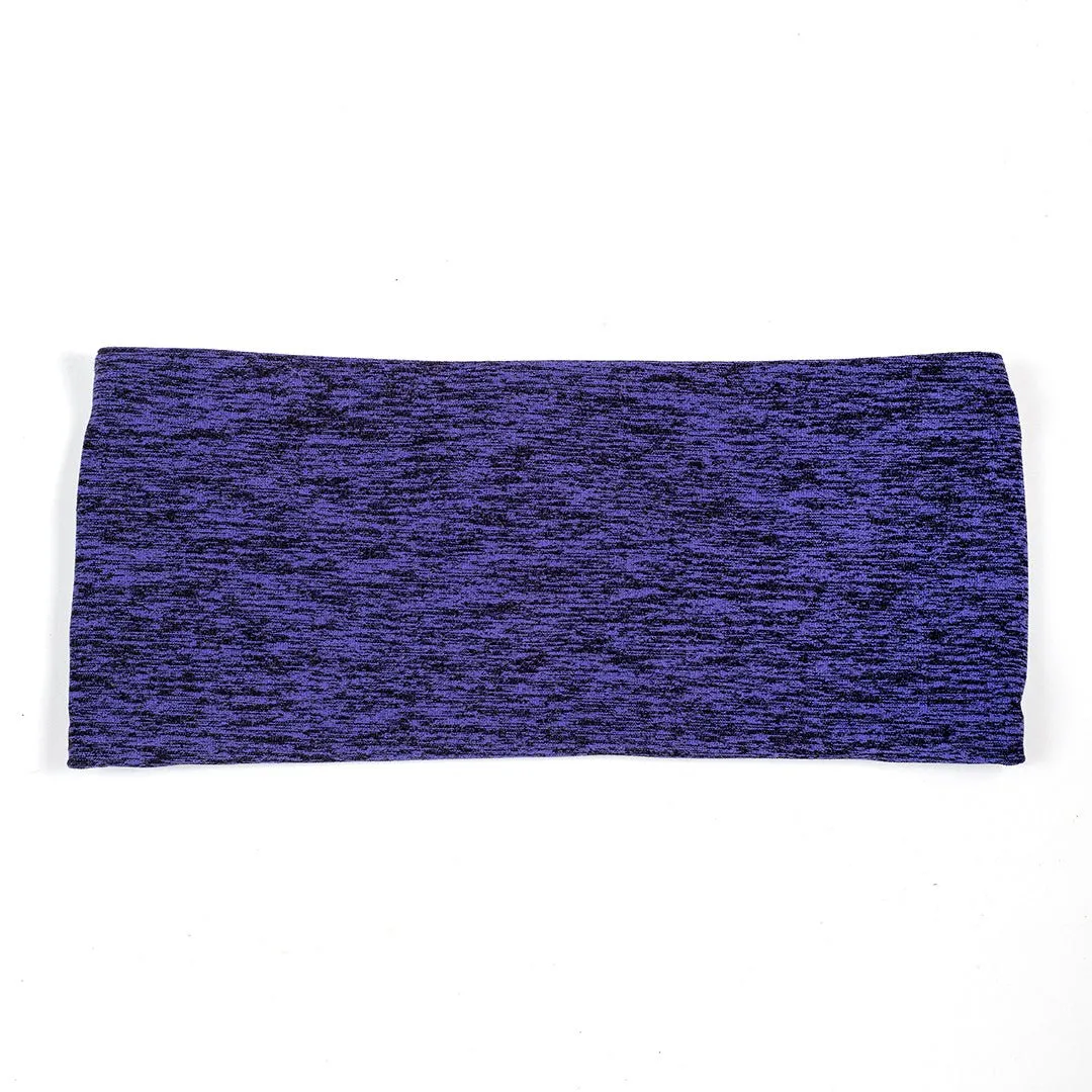 Dark Purple Heather Unlined Band