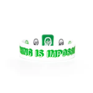 Deuce Legacy Wristband | Nothing Is Impossible - FINAL SALE