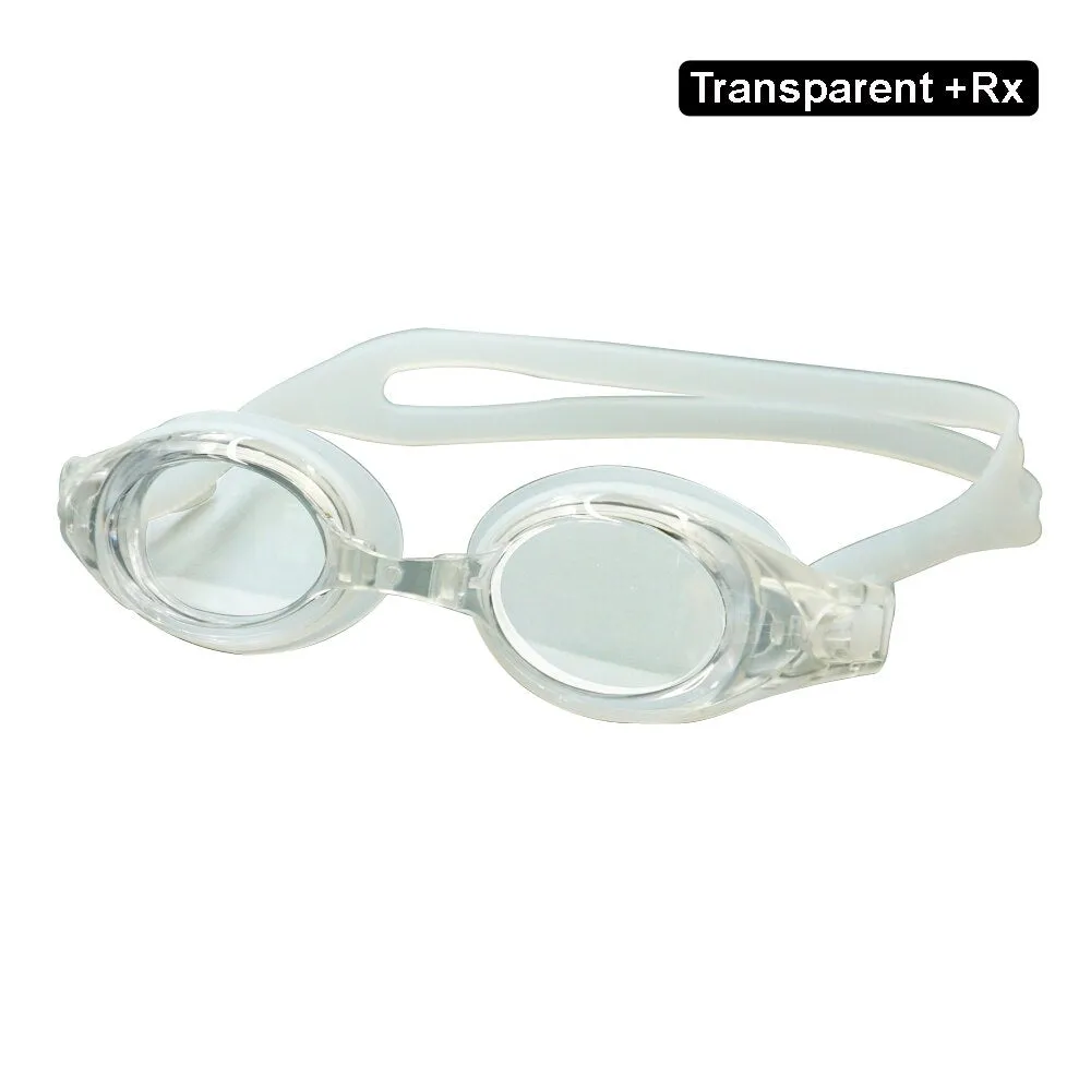 Enzodate Unisex Full Rim Polycarbonate Myopic Swim Goggles 9300fc