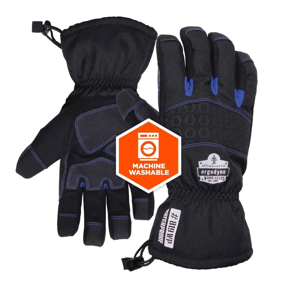 Ergodyne 17615 #819WP XL Black Extreme Thermal WP Gloves