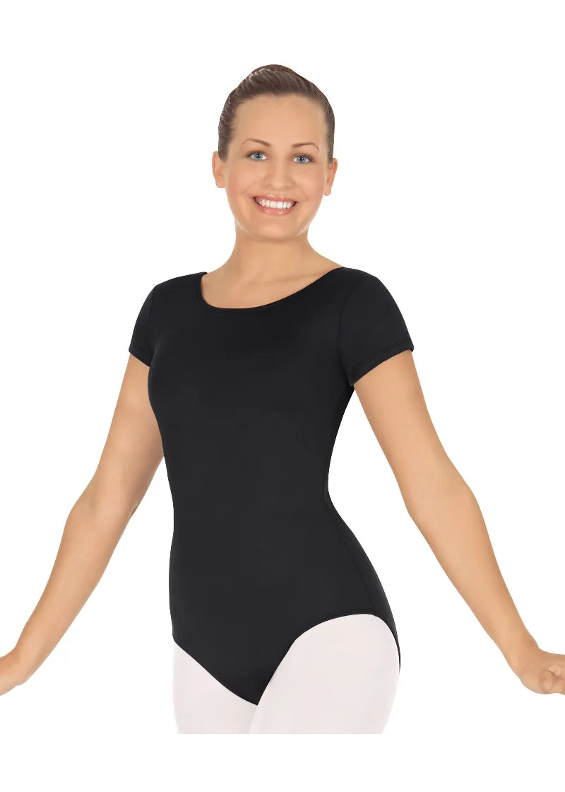 Eurotard Microfiber Short Sleeve Leotard