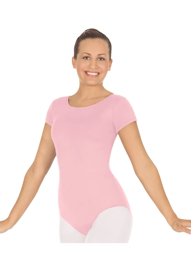 Eurotard Microfiber Short Sleeve Leotard