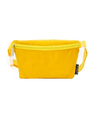 Fanny Pack | Slim | Faux Suede Mustard