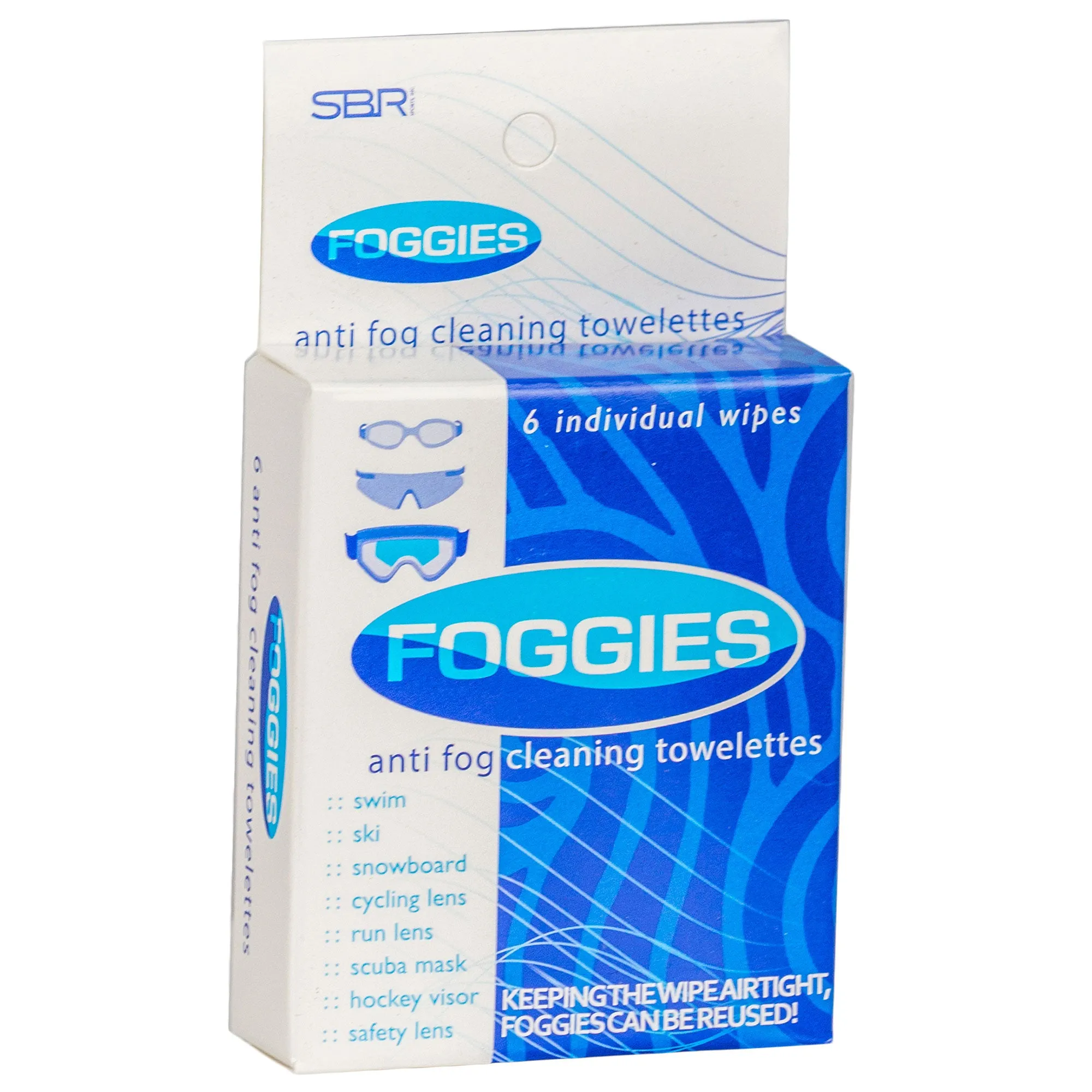 Foggies Anti-Fog Cleaning Towelettes