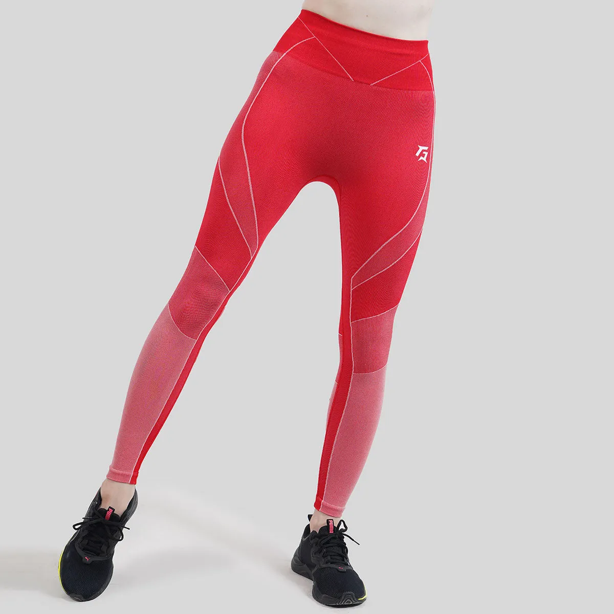 Galvanize Seamless Leggings (Red)