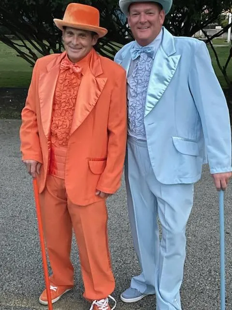 Harry Dumb and Dumber Costume / Dumb and Dumber Tuxedo / Light Blue