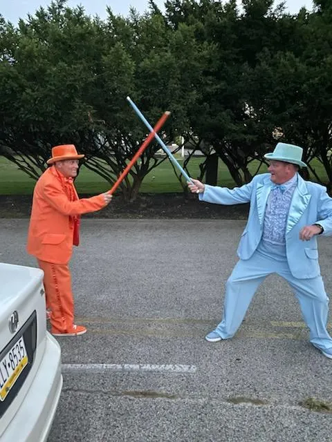 Harry Dumb and Dumber Costume / Dumb and Dumber Tuxedo / Light Blue