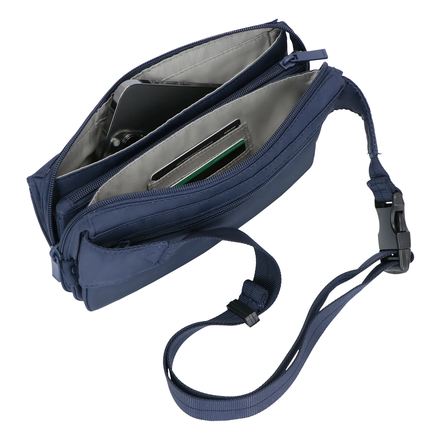 Hedgren Asarum Waist Pack with RFID Pocket Total Eclipse