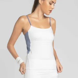 InPhorm Adjustable Strap Tank - White/Misty