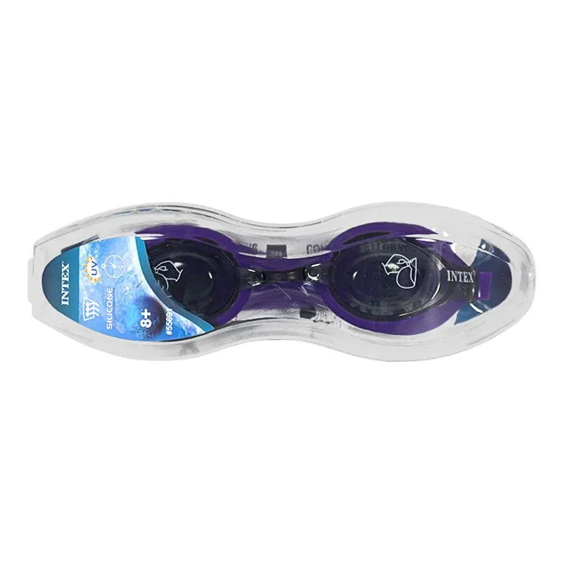 Intex Silicone Racing Goggles - Ages 8 and up