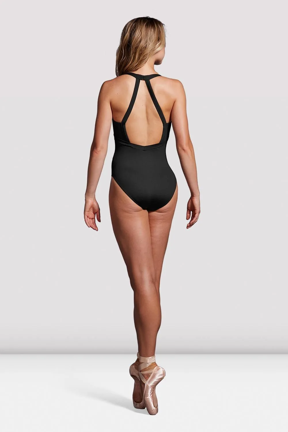 Ladies Mirella Black Label Halterneck Leotard