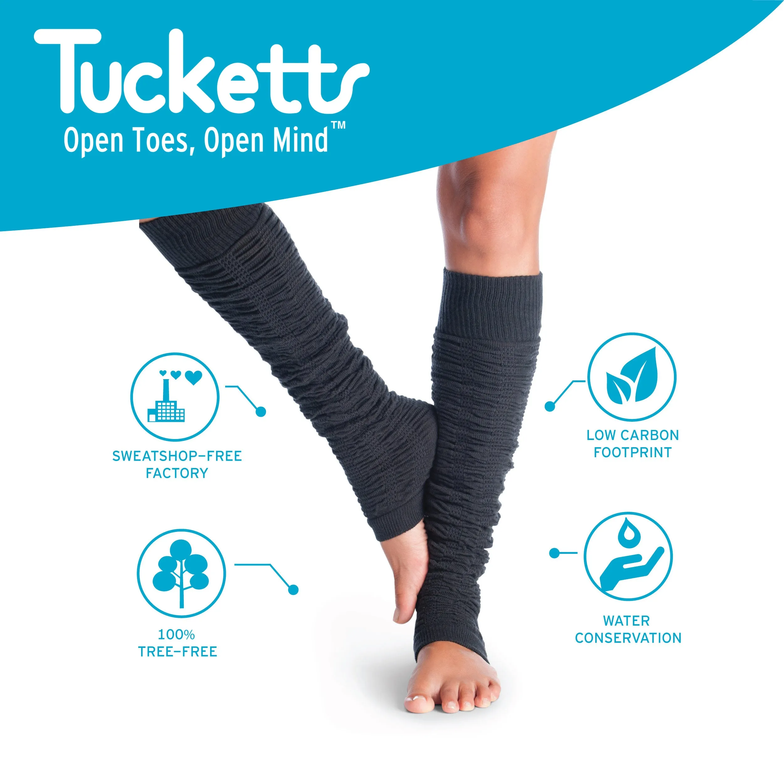 Leg Warmers - Ruched Tanami