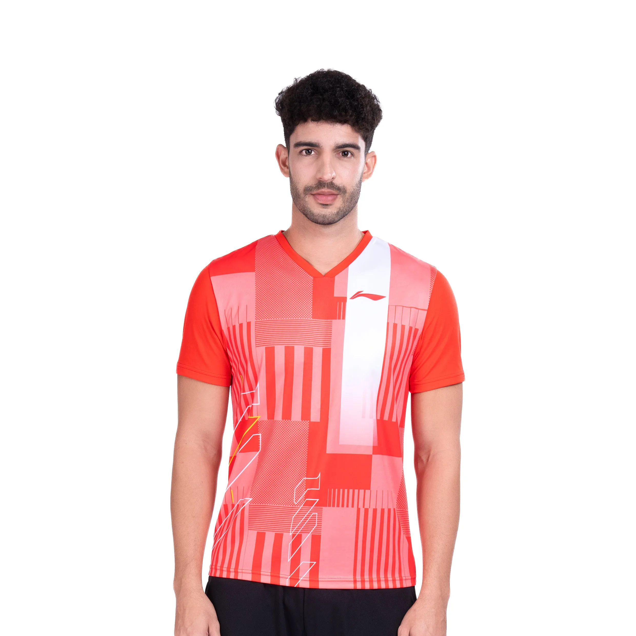 Li-Ning Stroke T-Shirt (RED ; XL)