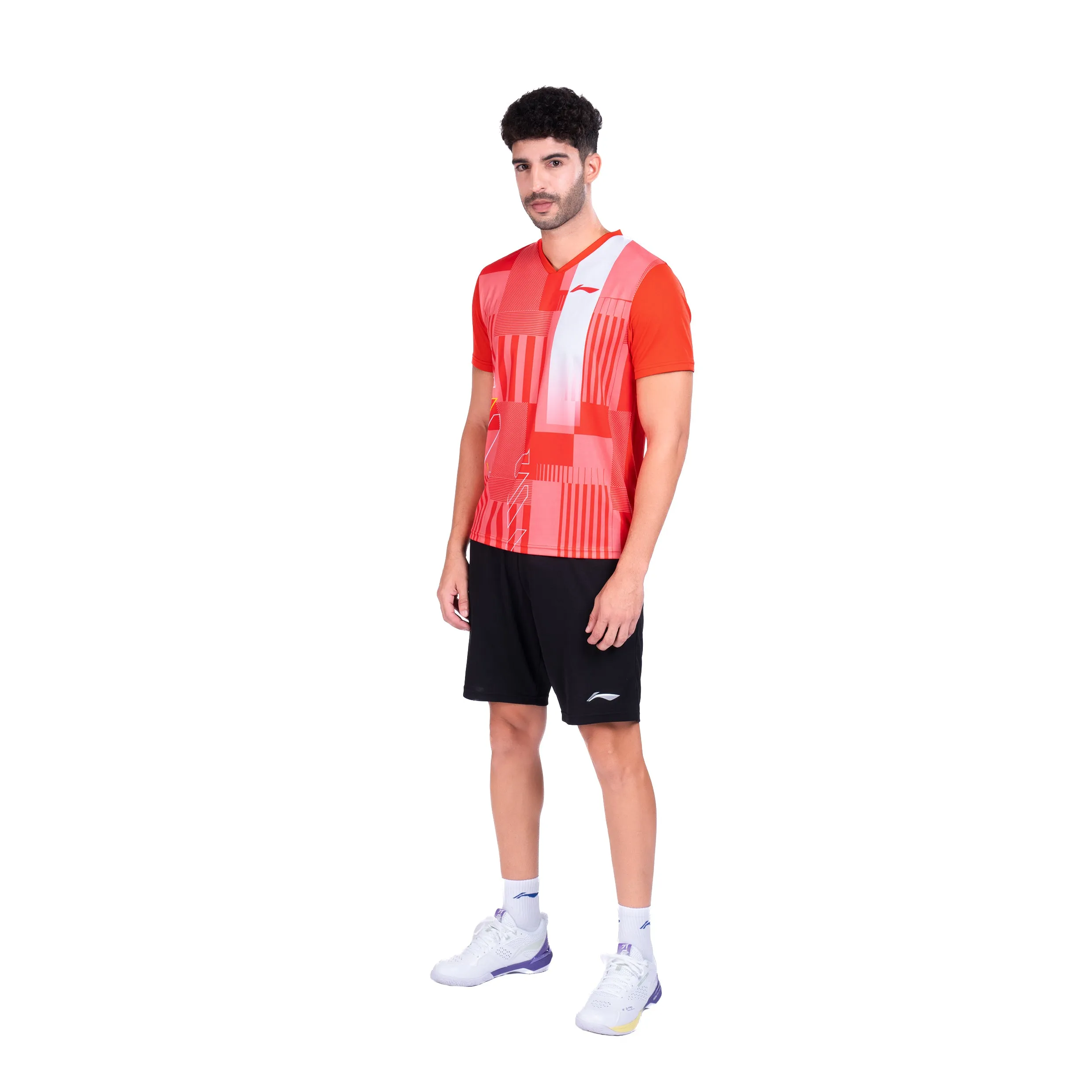 Li-Ning Stroke T-Shirt (RED ; XL)