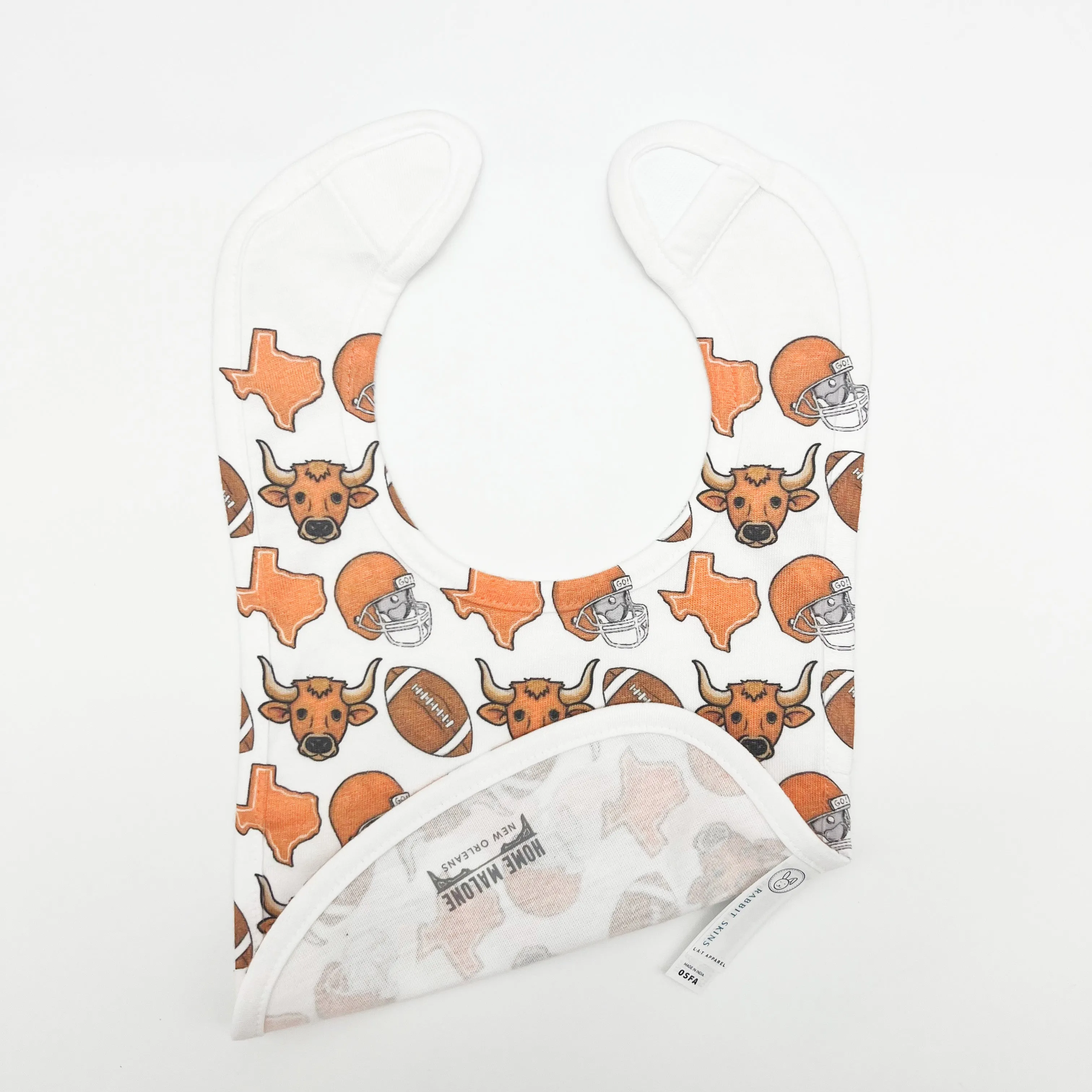 Longhorn Football Bib- ONLINE EXCLUSIVE