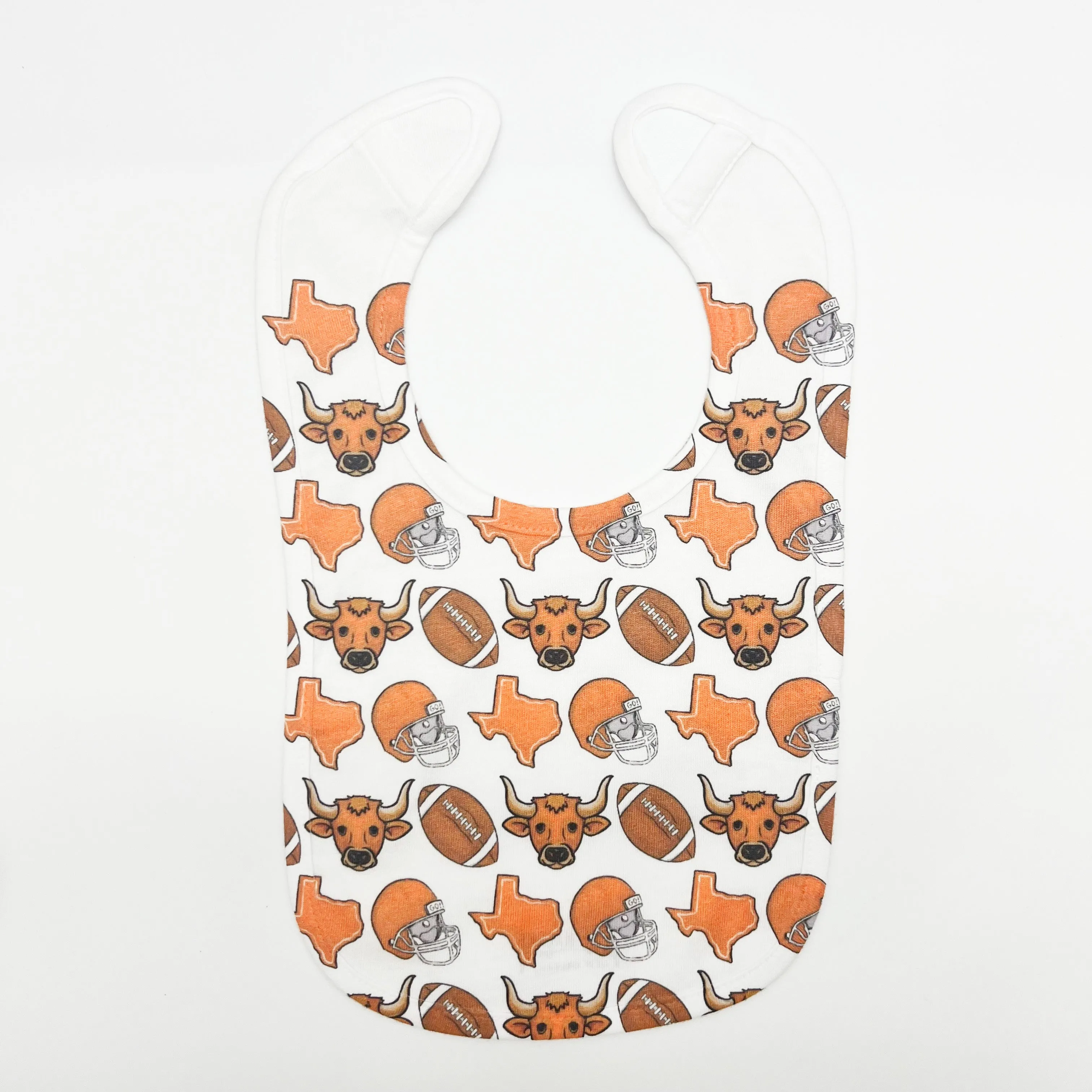 Longhorn Football Bib- ONLINE EXCLUSIVE