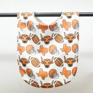 Longhorn Football Bib- ONLINE EXCLUSIVE