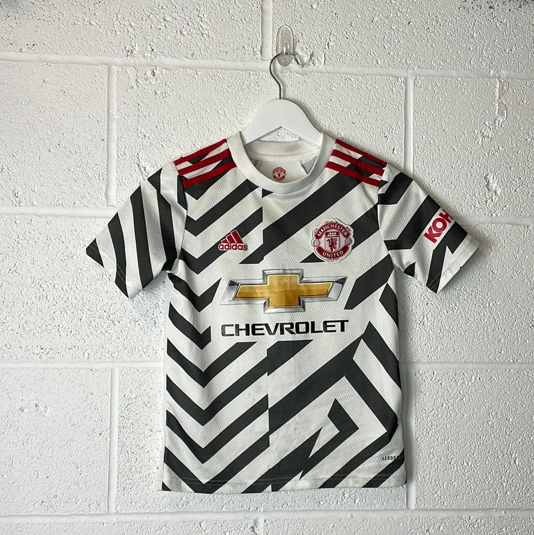 Manchester United 2020/2021 Third Shirt, Shorts & Socks - Age 9-10