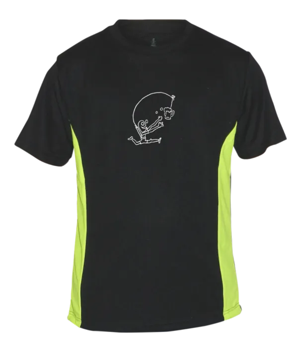 Men's Reflective Short Sleeve Shirt - Drinker with a Running Problem