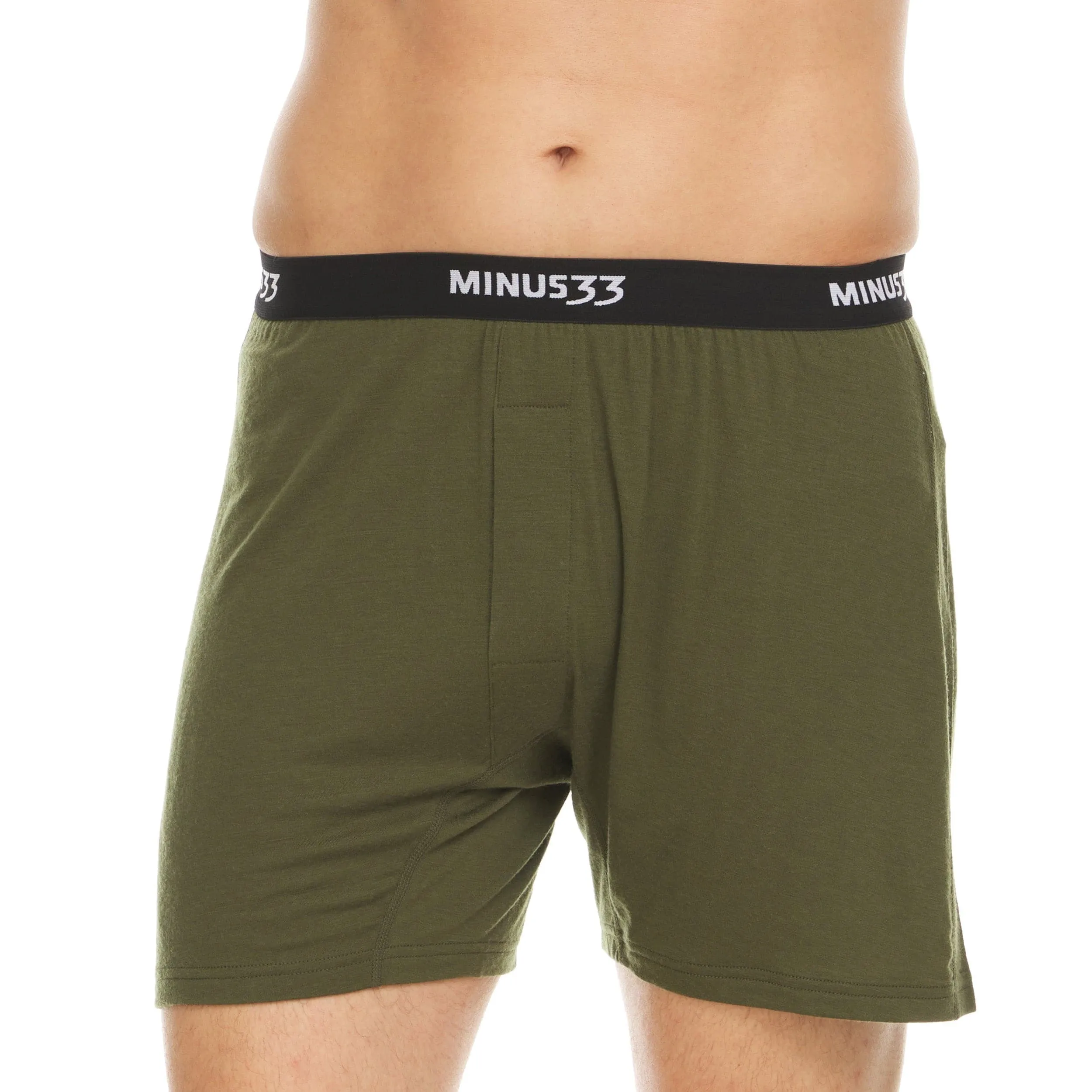 Micro Weight - Men's Wool Boxer Shorts Woolverino