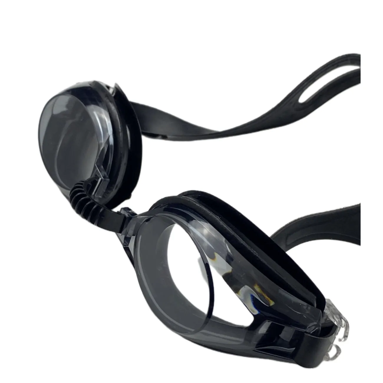 Premium Adult Swim Goggles with Nose Clip  Ear Plugs