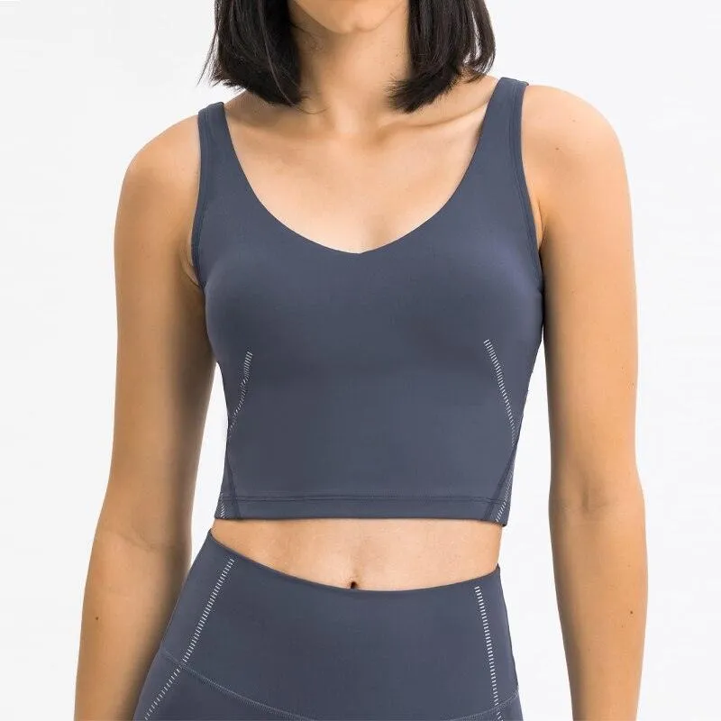 PURE Crop Tank Top Bra