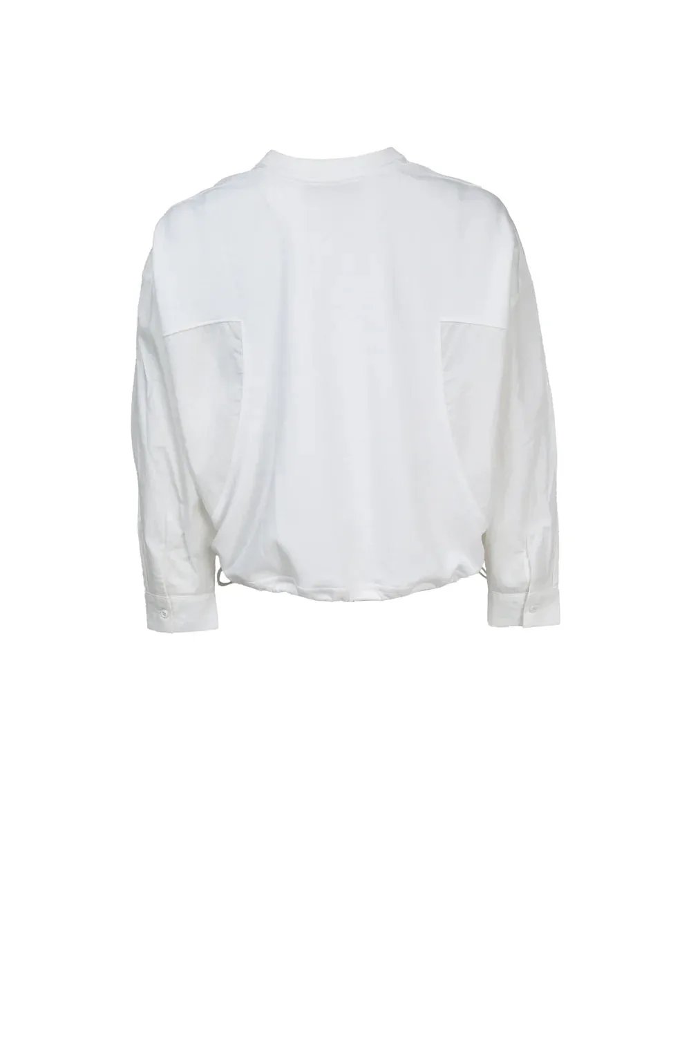 Roll The Splice Top - White/White