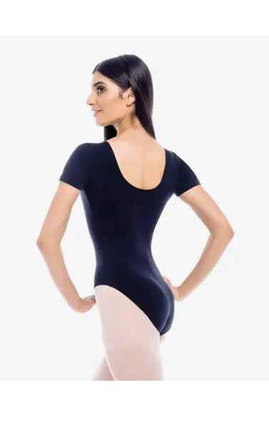 So Danca SL25 Margaret Adult Short Sleeve Basic Leotard