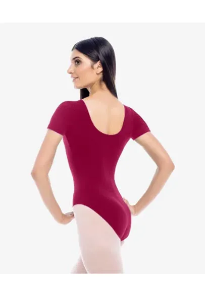 So Danca SL25 Margaret Adult Short Sleeve Basic Leotard