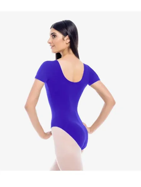 So Danca SL25 Margaret Adult Short Sleeve Basic Leotard