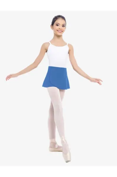 So Danca SL68 Lyonese Child Microfiber Wrap Ballet Skirt