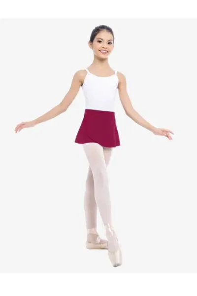 So Danca SL68 Lyonese Child Microfiber Wrap Ballet Skirt