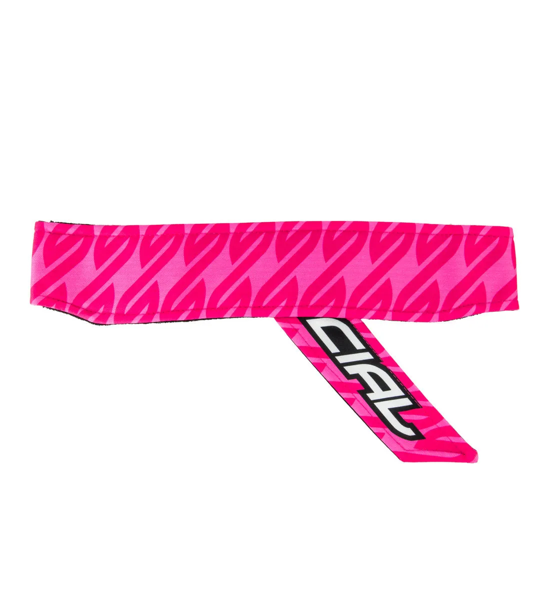 Social Paintball Grit Deluxe Long Tie Headband - Pink S