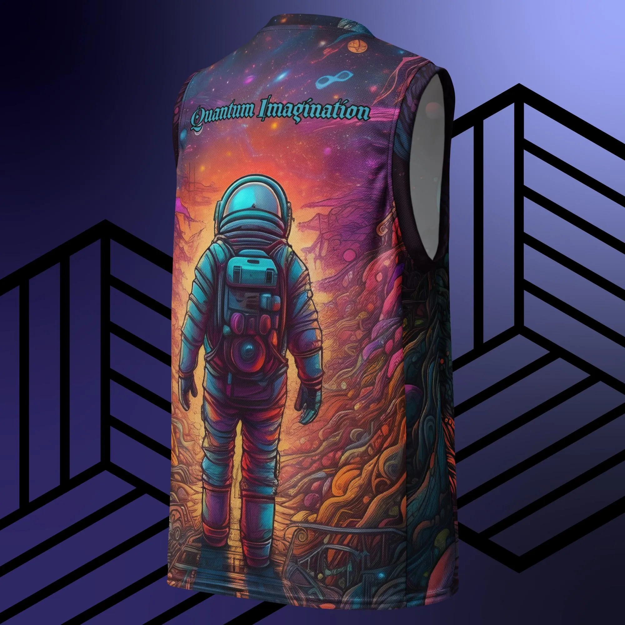 Space Jammin unisex basketball jersey